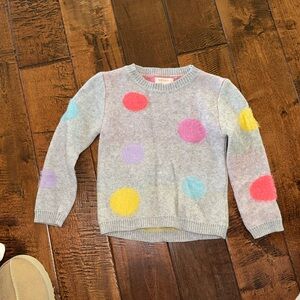 polka dot sweater